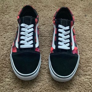 Heart Vans old skool size 7.5W 6M